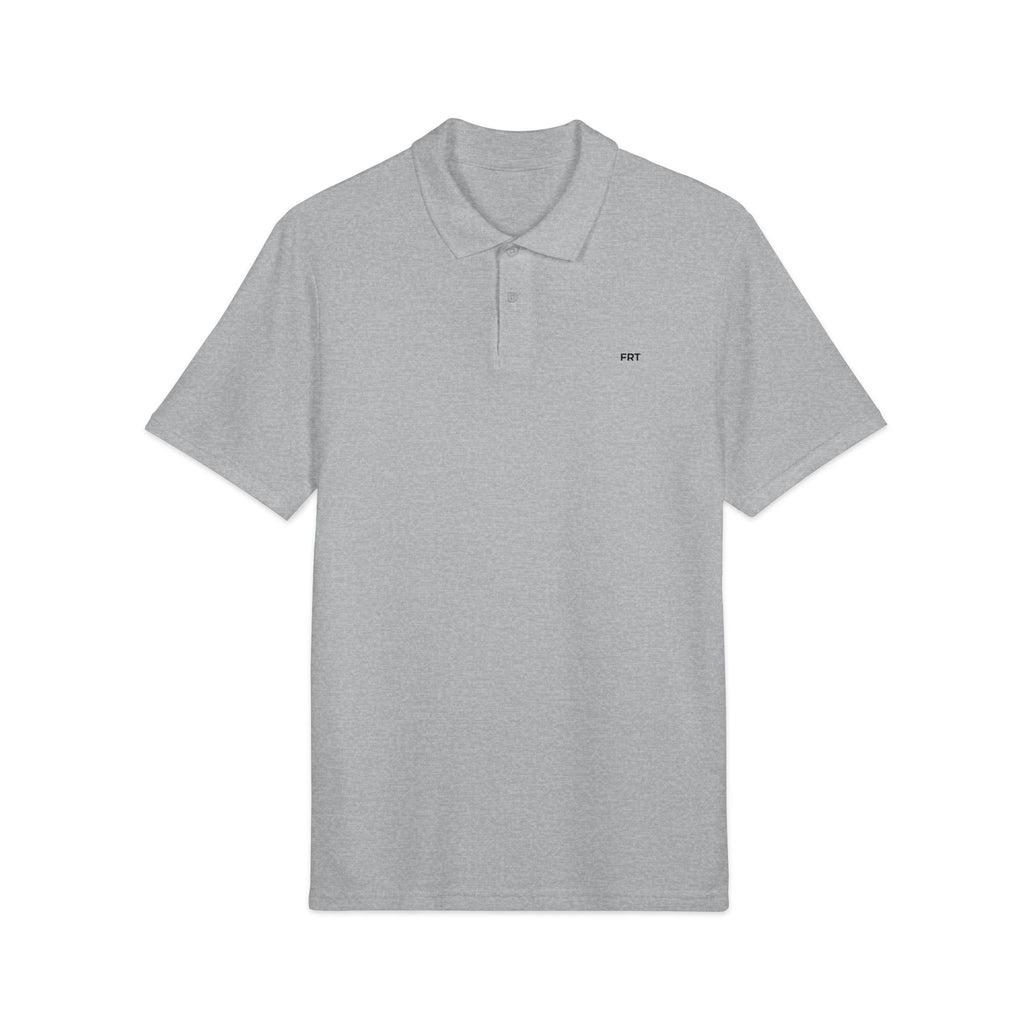 Embroidered Classic Polo Shirt — Minimal Chest Logo, Casual Work & Golf