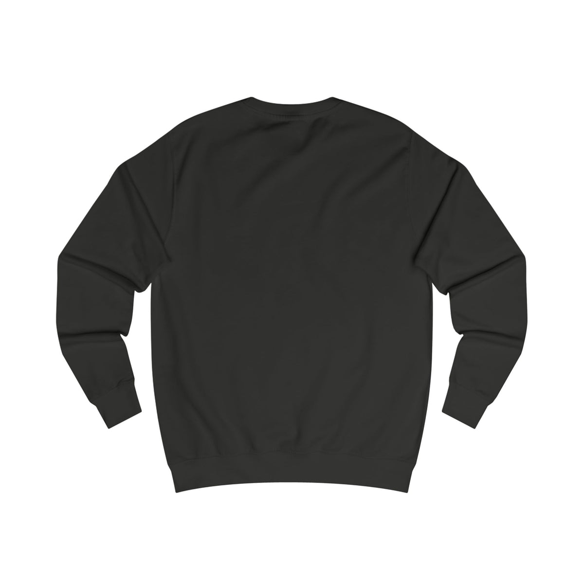 Copy of Minimal 'ATT' Black Crewneck Sweatshirt — Small Chest Logo, Casual Streetwear