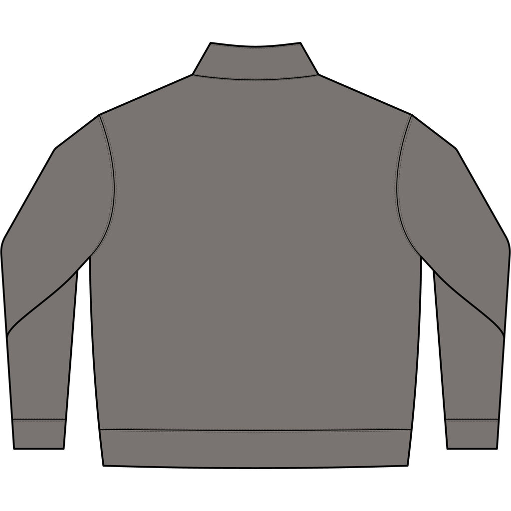 Relaxed Faded Half‑Zip Sweatshirt — Minimalist Everyday Pullover