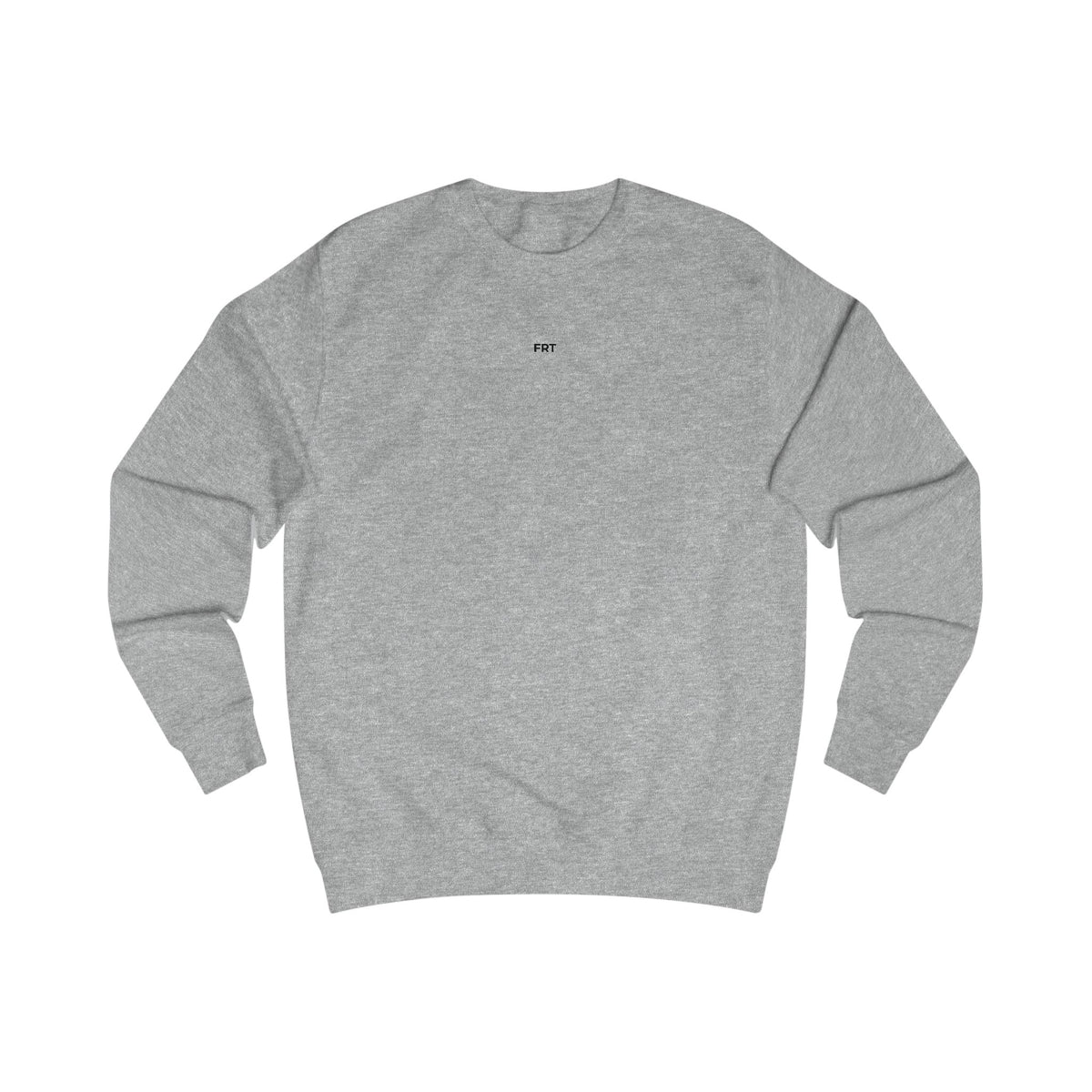 Copy of Minimal 'ATT' Black Crewneck Sweatshirt — Small Chest Logo, Casual Streetwear