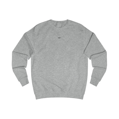 Copy of Minimal 'ATT' Black Crewneck Sweatshirt — Small Chest Logo, Casual Streetwear