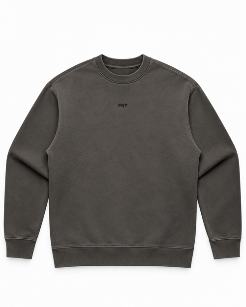 FRT Essential Sweatshirt — Washed Charcoal