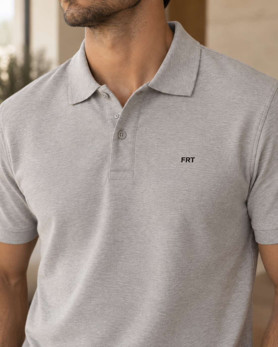 FRT Classic Polo — Sport Grey