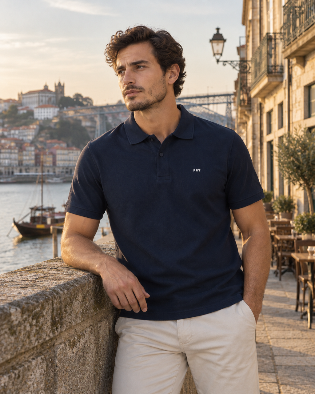 FRT Classic Polo — Navy