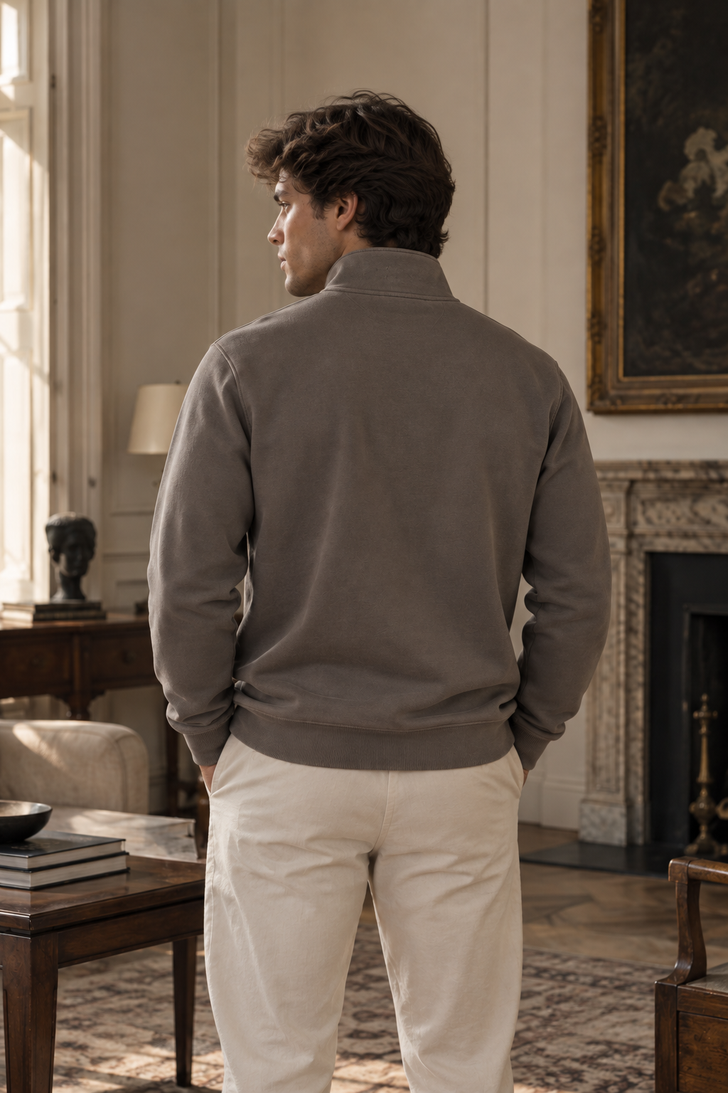 FRT Heritage Half-Zip — Stone