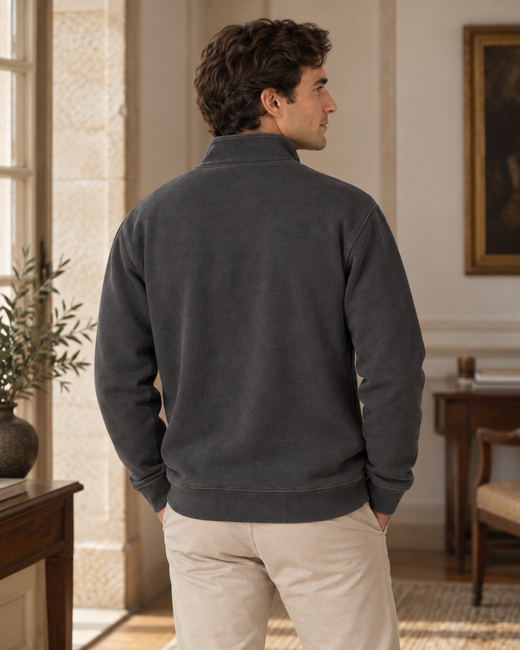 FRT Heritage Half-Zip — Charcoal