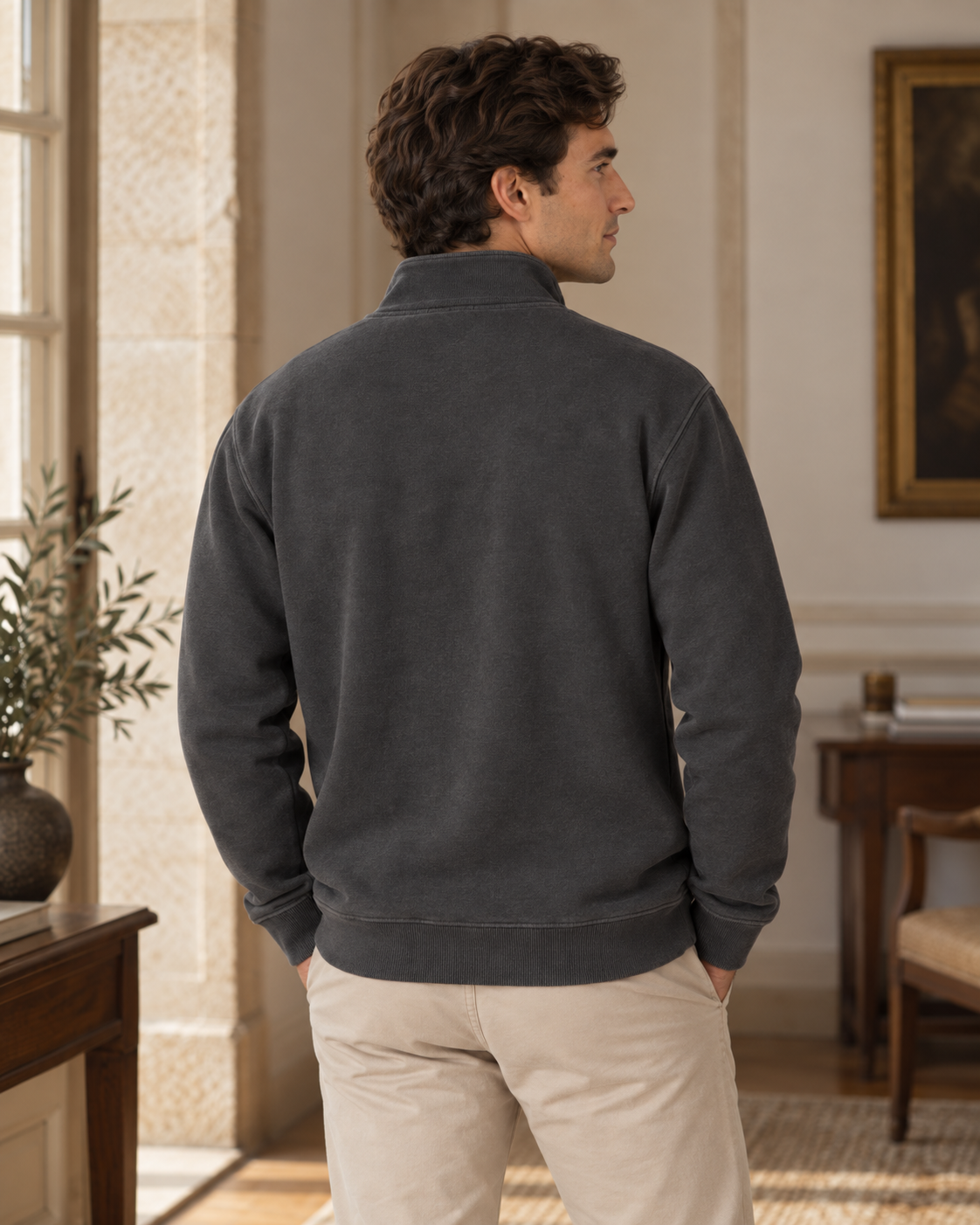 FRT Heritage Half-Zip — Charcoal