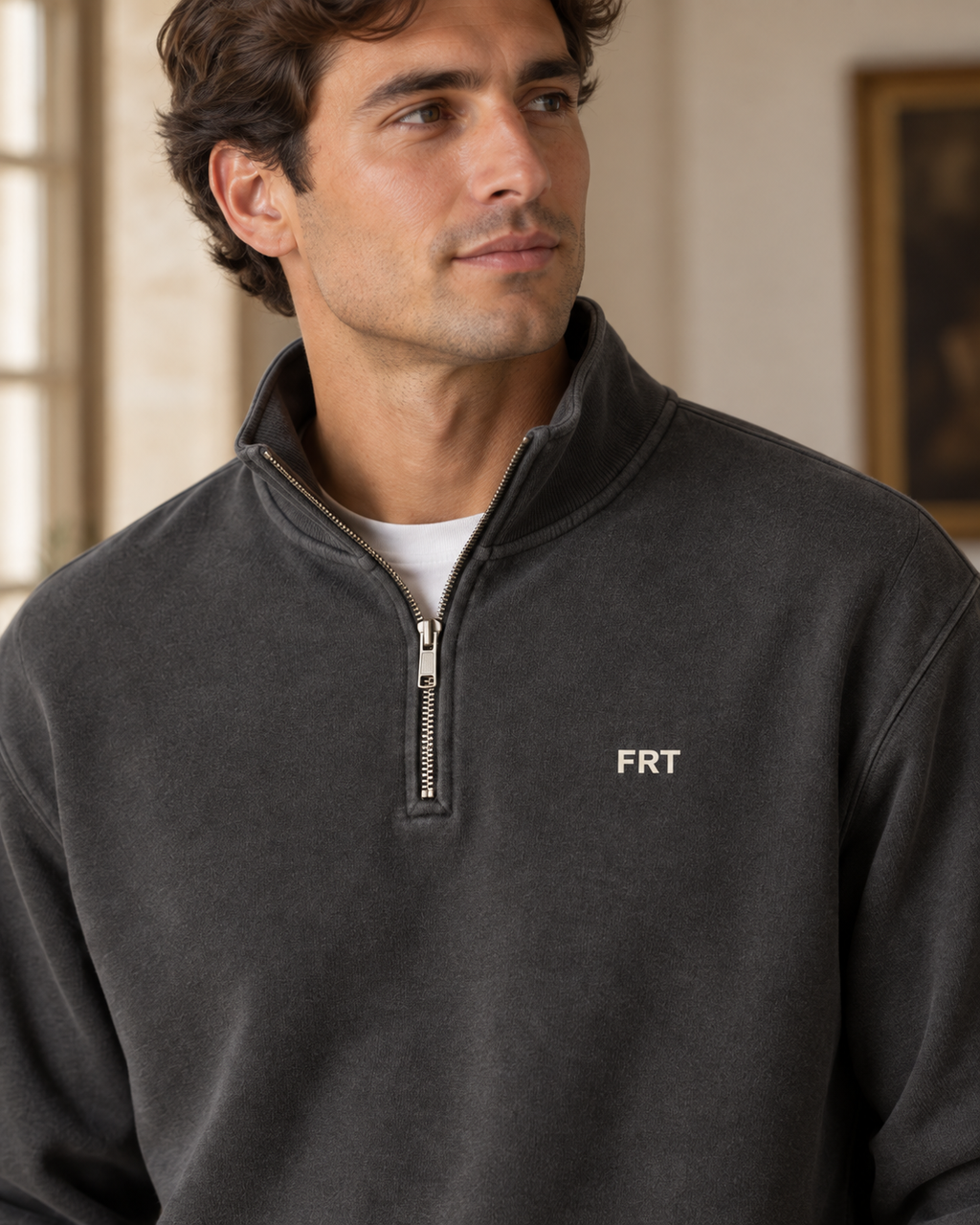 FRT Heritage Half-Zip — Charcoal