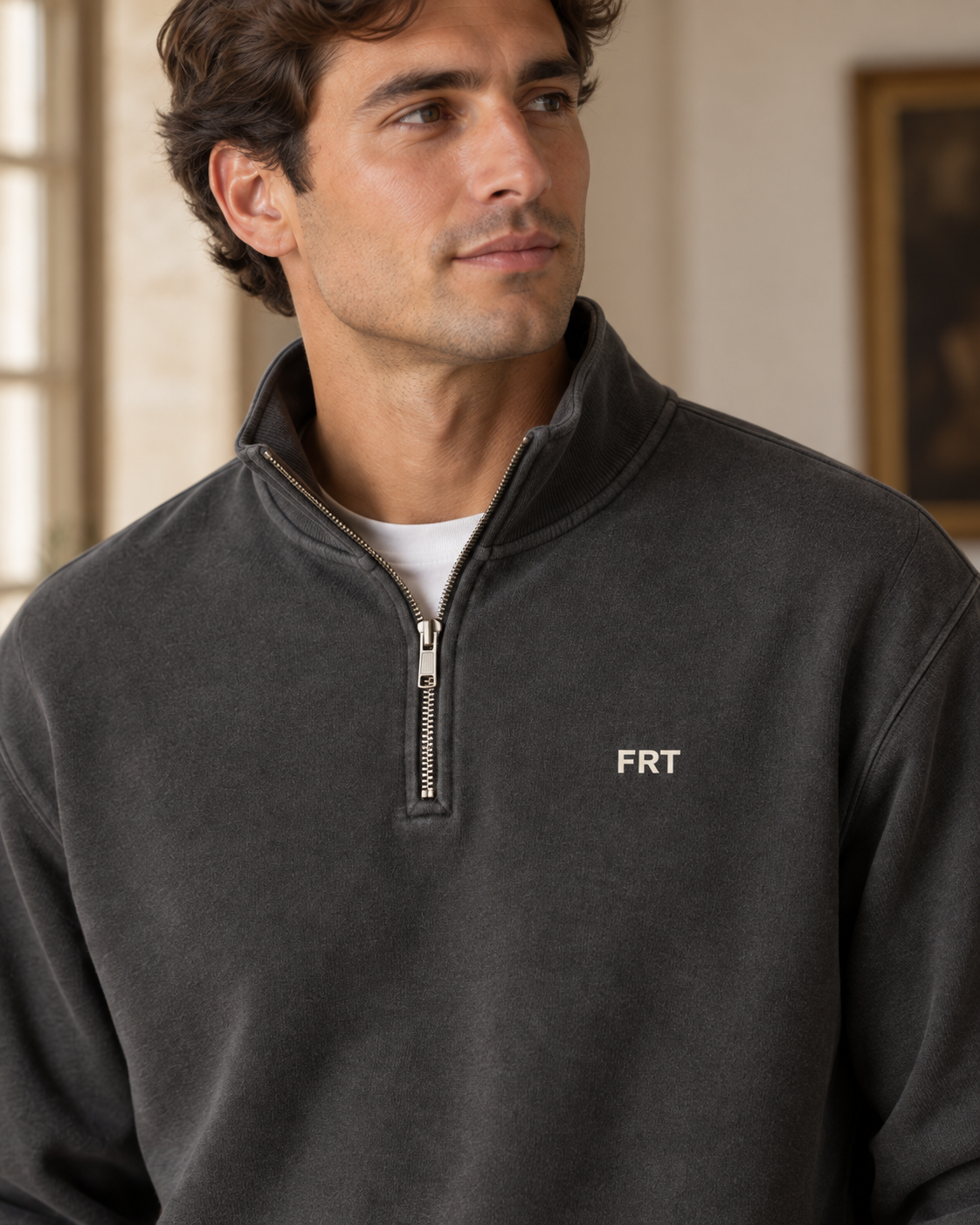 FRT Heritage Half-Zip — Charcoal