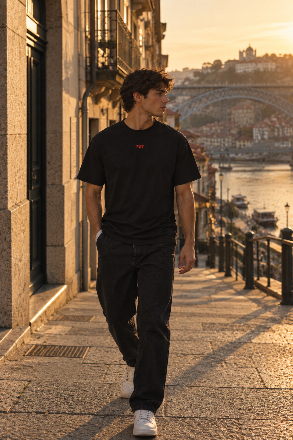 FRT Essential Tee — Black